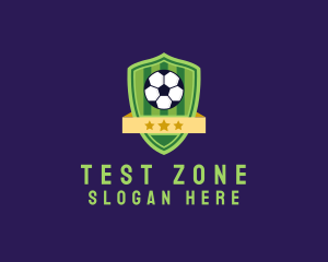 Soccer Ball Team Crest logo design