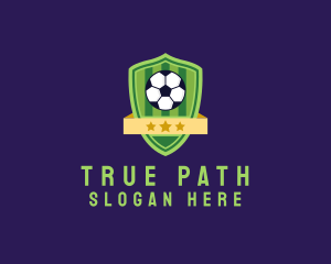 Soccer Ball Team Crest logo design