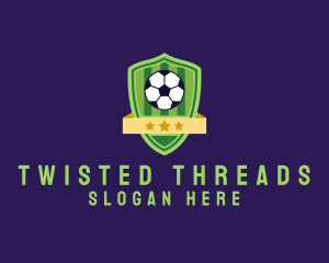 Soccer Ball Team Crest logo design