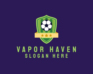 Soccer Ball Team Crest logo design