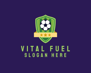 Soccer Ball Team Crest logo design