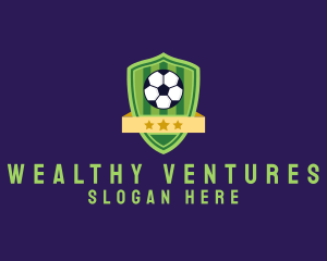 Soccer Ball Team Crest logo design