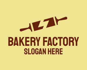 Energy Bakery Rolling Pin logo design