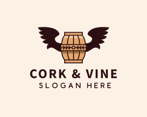 Beer Barrel Distillery  logo design