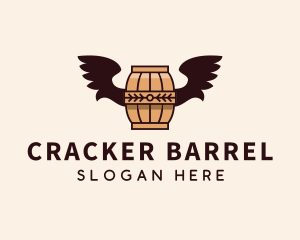 Beer Barrel Distillery  logo design