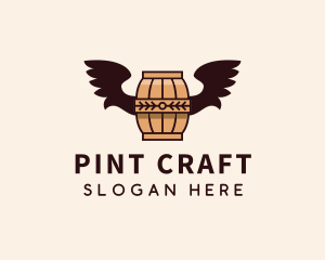 Beer Barrel Distillery  logo design