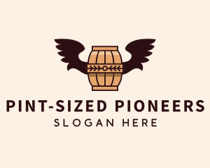 Beer Barrel Distillery  logo design