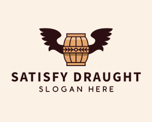 Beer Barrel Distillery  logo design