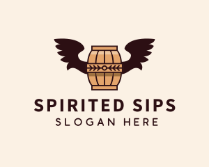 Beer Barrel Distillery  logo design