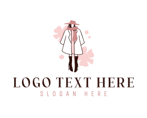 Woman Fashion Apparel Logo
