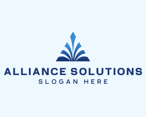 Triangle Finance Agency logo design