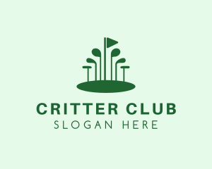 Golf Club Course logo design