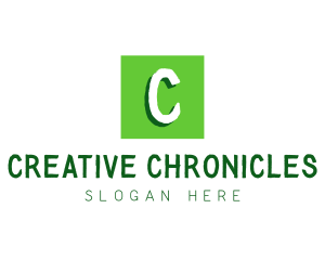 Green Chalk Handwriting logo