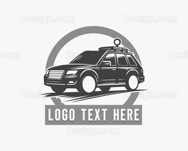 SUV Car Automotive Logo