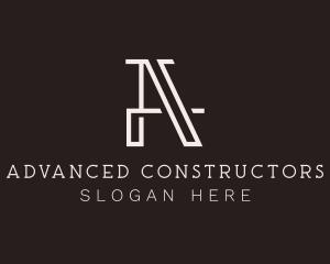 Architect Contractor Builder logo design