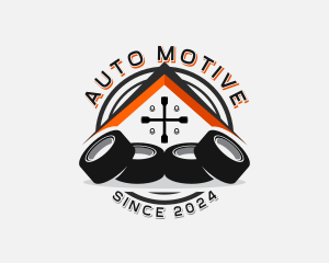 Tire Maintenance Garage logo design