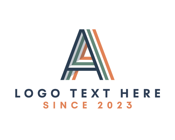 Generic Modern Letter A logo