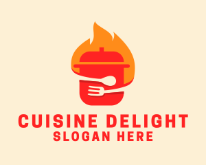 Hot Soup Restaurant  logo design