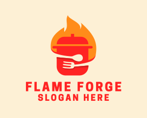 Hot Soup Restaurant  logo design