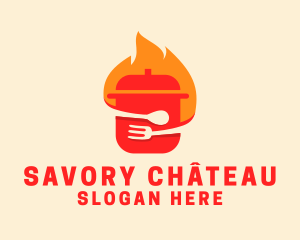 Hot Soup Restaurant  logo design