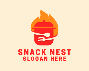 Hot Soup Restaurant  logo design