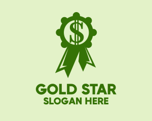 Green Dollar Medal logo