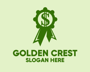 Green Dollar Medal logo