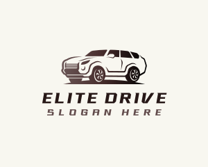 Car Drive SUV logo design