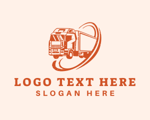 Orange Delivery Vehicle logo