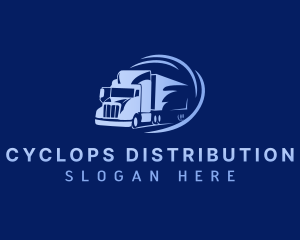 Delivery Courier Transportation logo design