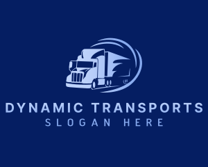 Delivery Courier Transportation logo design