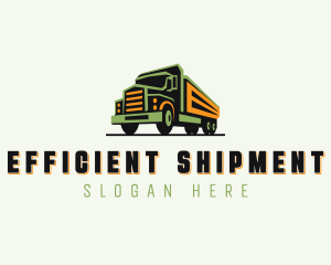 Truck Delivery Mover logo design