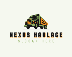 Truck Delivery Mover logo design