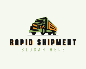 Truck Delivery Mover logo design