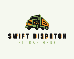 Truck Delivery Mover logo design