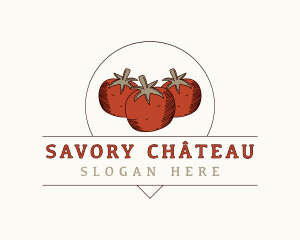 Tomato Farm Produce logo design