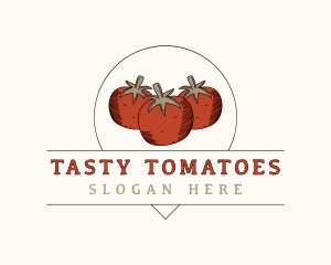 Tomato Farm Produce logo design
