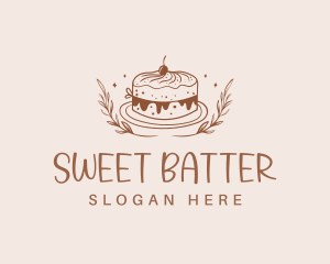 Sweet Cake Bakery logo design