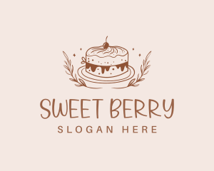 Sweet Cake Bakery logo design