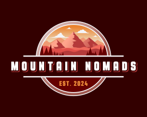 Mountain Adventure Camping logo design