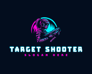 Woman Gaming Shooter logo