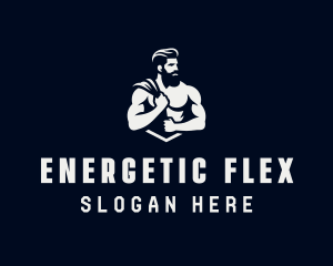 Strong Gym Trainer logo design