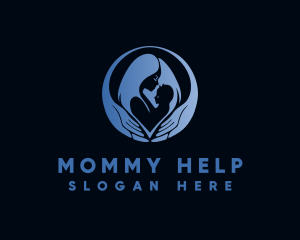 Mother Child Hands logo