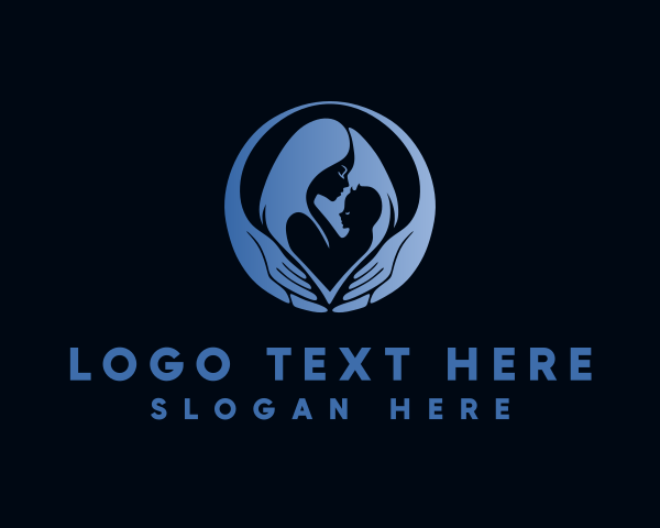 Pregnant logo example 2