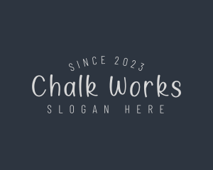 Chalk Teacher Education logo design