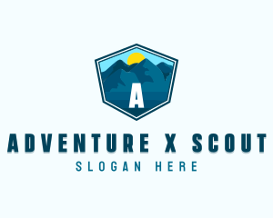 Mountain Summit Adventure logo design