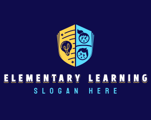 Book Learning Daycare logo design