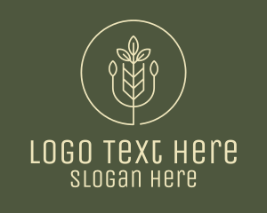 Agriculture Crop Plant logo