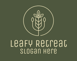 Agriculture Crop Plant logo design