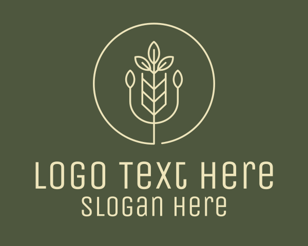 Agriculture Crop Plant logo